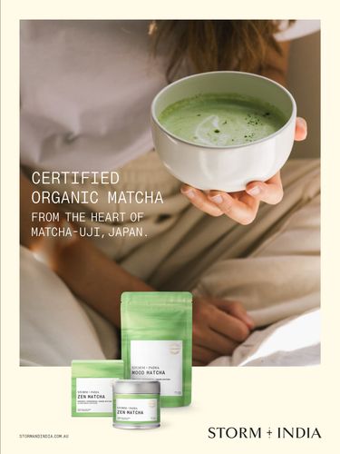 STORM + INDIA MATCHA