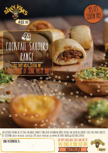 Silly Yaks Cocktail Savoury Range