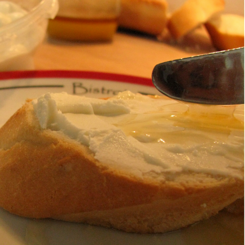 Alphenaer Fresh Goat Cheese Velvety Spread honey