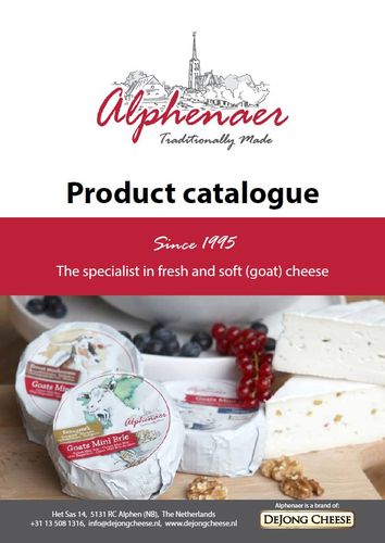 Product Catalogue DeJong Cheese - Alphenaer