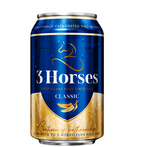 3 Horses Classic Can 330ml