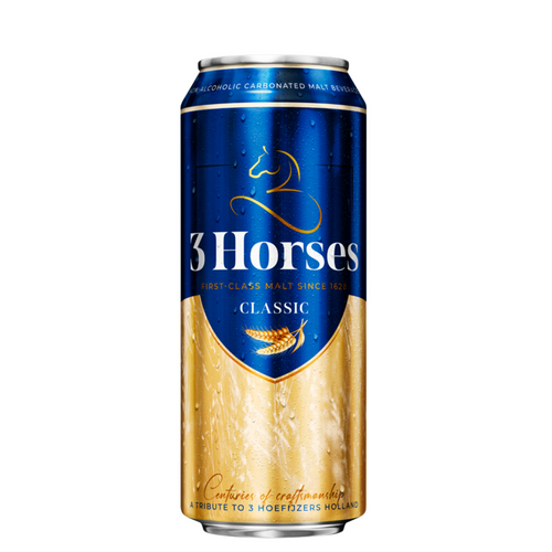 3 Horses Classic Can 500ml