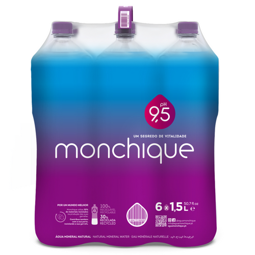 Alkaline Natural Mineral Water Monchique 1.5L