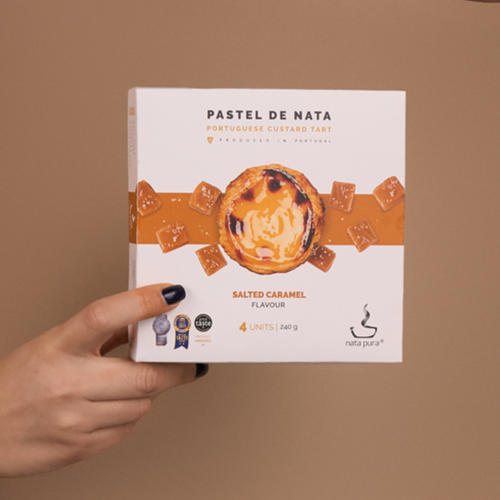 Salted caramel pastel de nata - Nata Pura