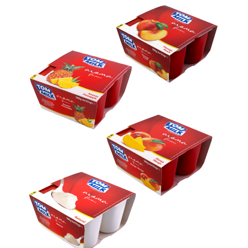 Long Shelf Life Yoghurts 4x125g