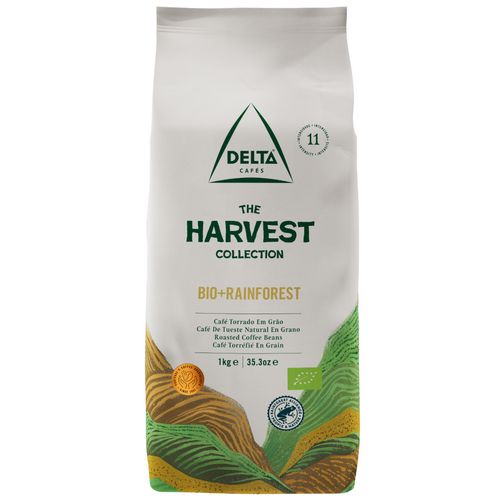 DELTA CAFÉS HARVEST BIO + RAINFOREST (Coffee beans)