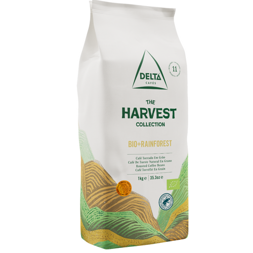 DELTA CAFÉS HARVEST BIO + RAINFOREST (Coffee beans)