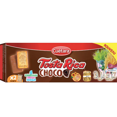 TostaRica Milk Chocolate 70g