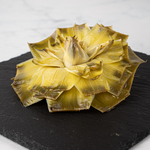 Artichoke flower Confit in EVOO