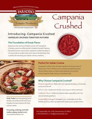 Campania Crushed Flyer