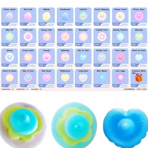 Automatic Cotton Candy Vending Machine