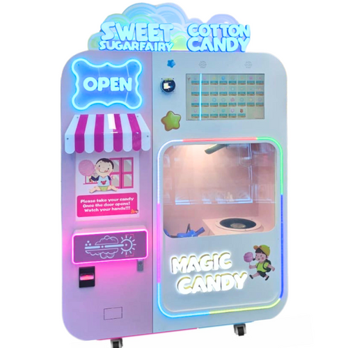 Automatic Cotton Candy Vending Machine