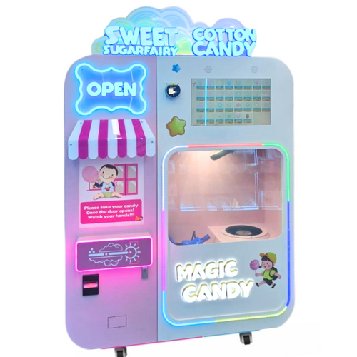 Automatic Cotton Candy Vending Machine