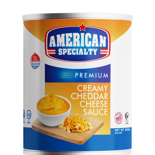 Premium Creamy Cheddar Cheese Sauce