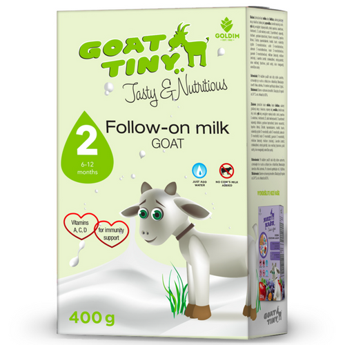 Infant milk formulas based on goat milk