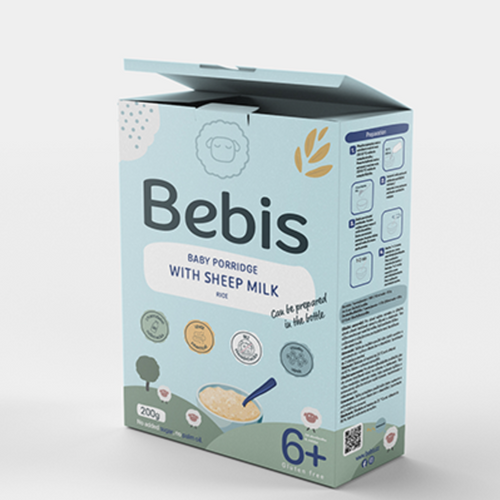 Premium porridges made with whole sheep’s milk