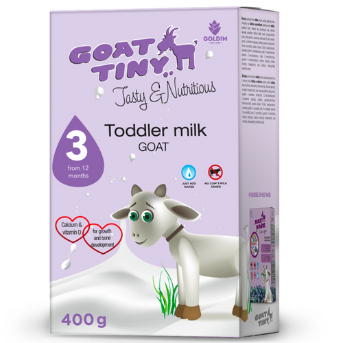 Infant milk formulas based on goat milk