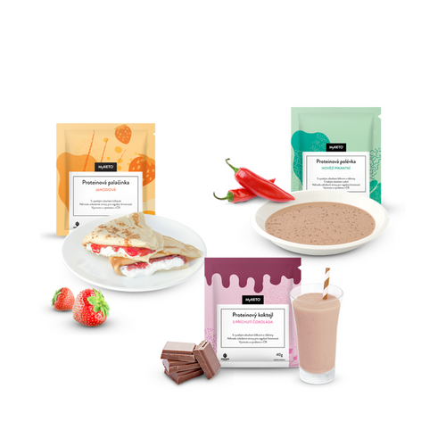 Protein shakes, protein meals and food supplements