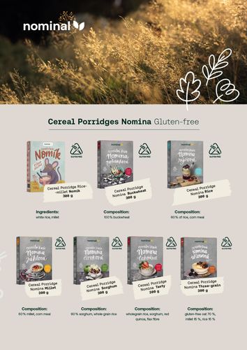 NOMINAL Product catalogue