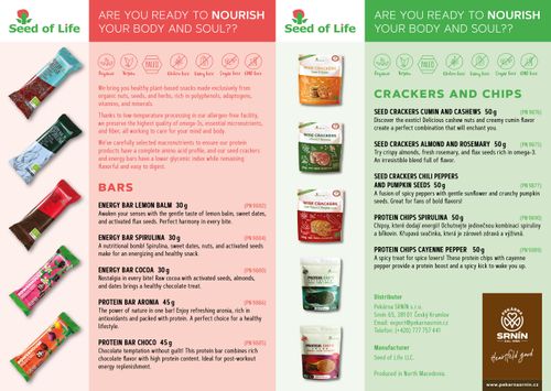 Seed of Life producte catalogue