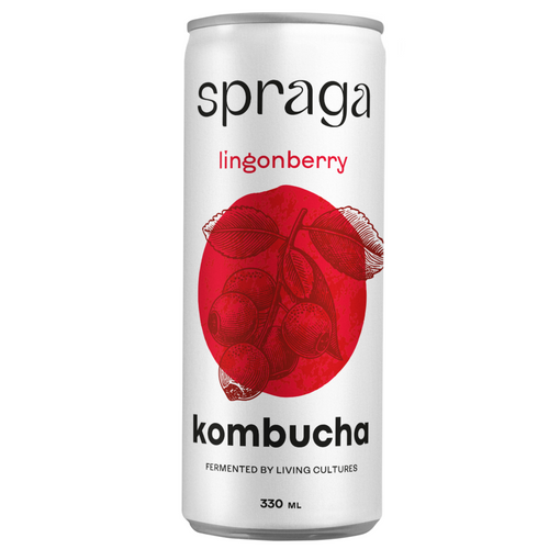 Spraga Kombucha Lingonberry