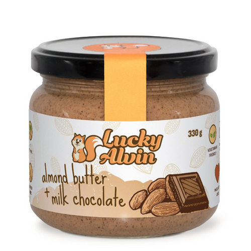 almond butter + milk belgium chocolate