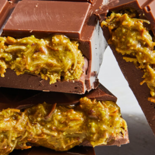 Dubaj chocolate style - filling / dough