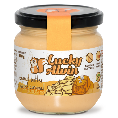 peanut butter + salted caramel