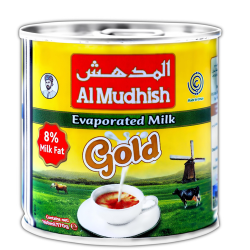 Al Mudhish Evaporated Milk with Milk Fat