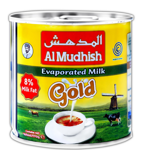 Al Mudhish Evaporated Milk with Milk Fat