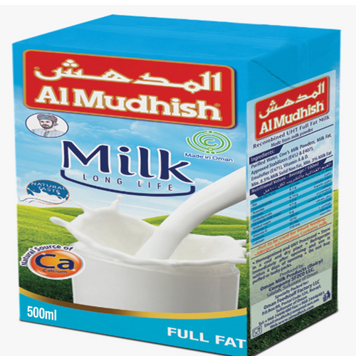 Al Mudhish UHT Full Cream Milk