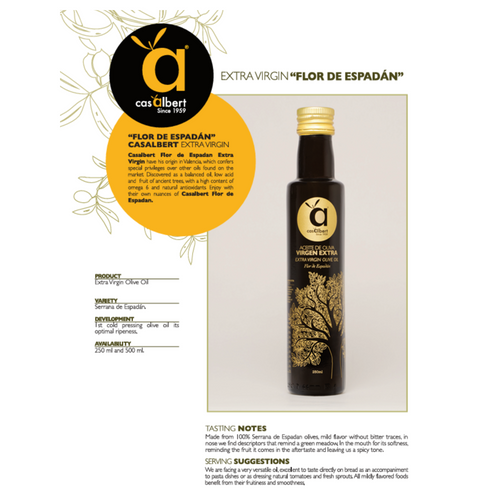 DOP FLOR ESPADAN EXTRA VIRGIN OLIVE OIL