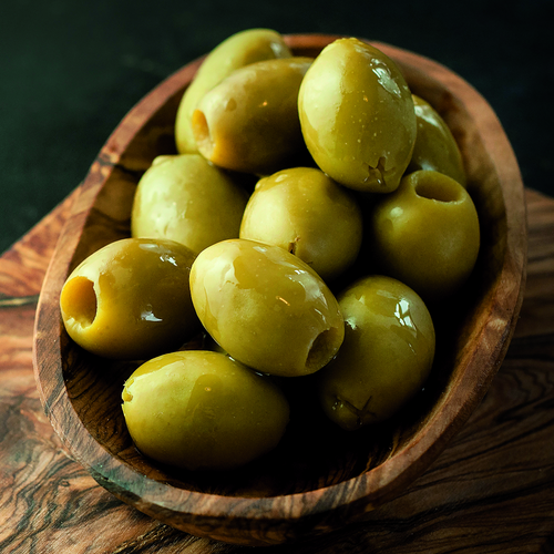 Spanish Pitted Green Olives