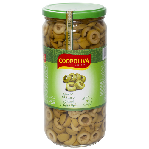 Spanish Sliced Green Olives