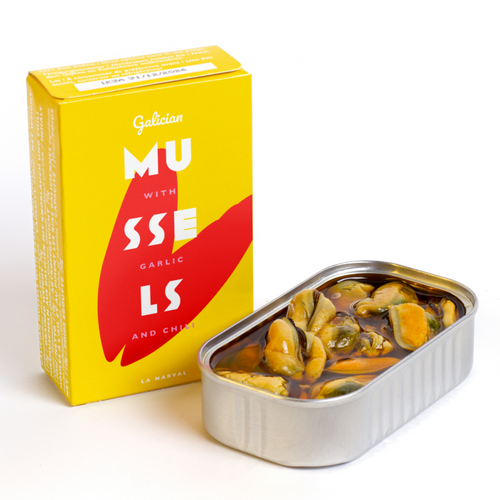 Mussels with Garlic and Chili