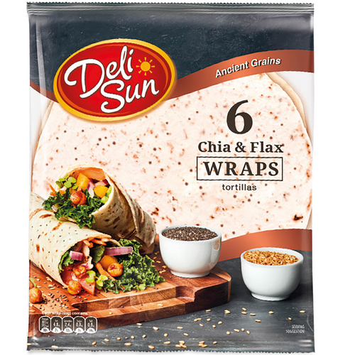 Chia & flax tortilla