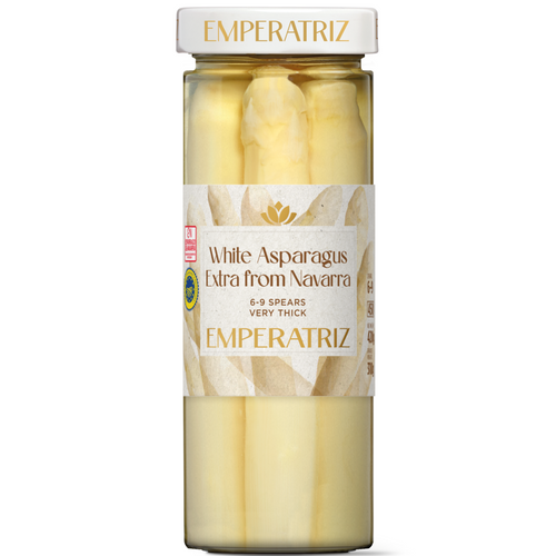 White Asparagus Extra from Navarra SPEARS VERY THICK