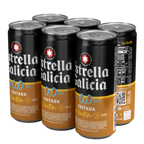 Estrella Galicia 0.0 Tostada Gluten Free