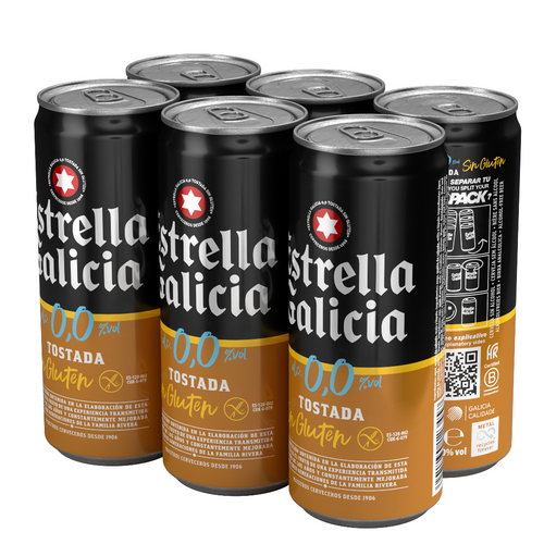 Estrella Galicia 0.0 Tostada Gluten Free