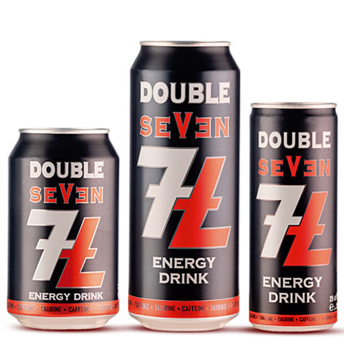 DOUBLE SEVEN energy drinks