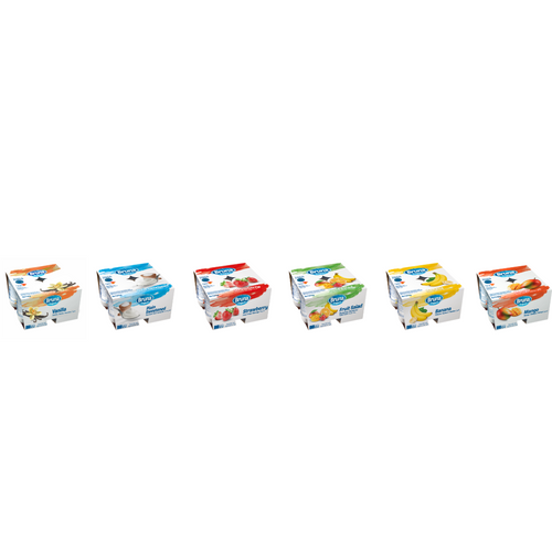LONG-LIFE YOGURT 4x125 gr Shelf Stable – Banana