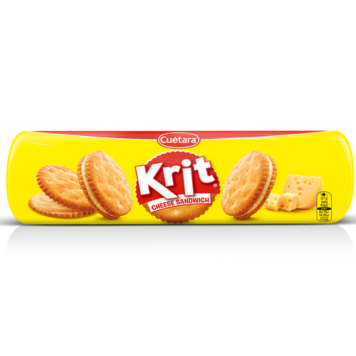 Krit Sandwich Cheese 125g