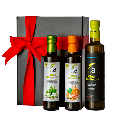 Flavored olive oil with basil 250 ml