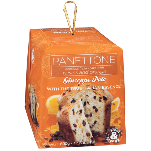 Panettone Raisins & Orange 500gr or 750gr