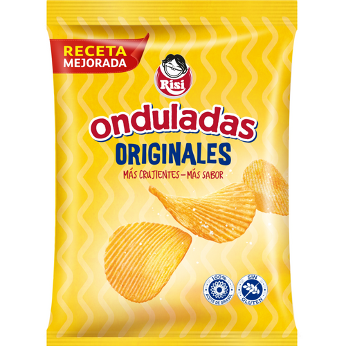Patatas fritas 30 gr or 100 gr, regular or flavoured