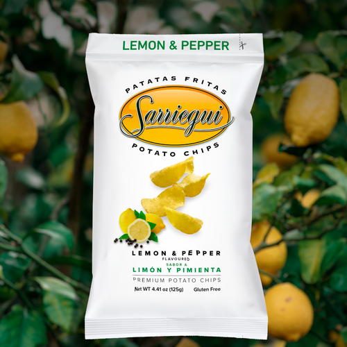 LEMON & PEPPER POTATO CHIPS