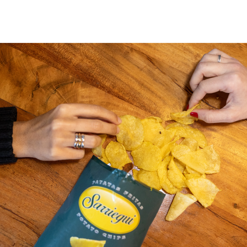 SARRIEGUI NATURE POTATO CHIPS WITH SALT