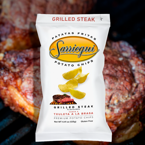 GRILLED STEAK POTATO CHIPS