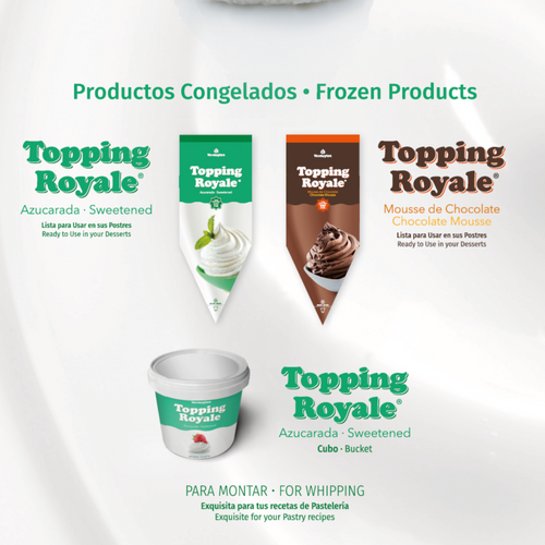 TOPPING ROYALE PASTRY BAG SWEETENED