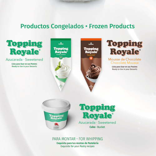 TOPPING ROYALE PASTRY BAG CHOCOLATE MOUSSE